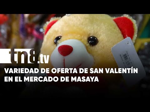 Comercio de Masaya se prepara para San Valentín - Nicaragua