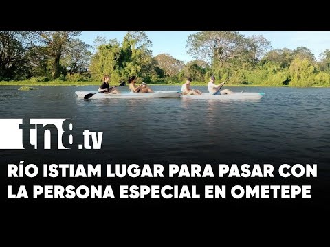 Río Istiam, lugar idóneo en este mes de los enamorados en Ometepe - Nicaragua