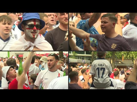 Les fans de l'Angleterre font la fête à Berlin avant la finale de l'Euro 2024 | AFP Images