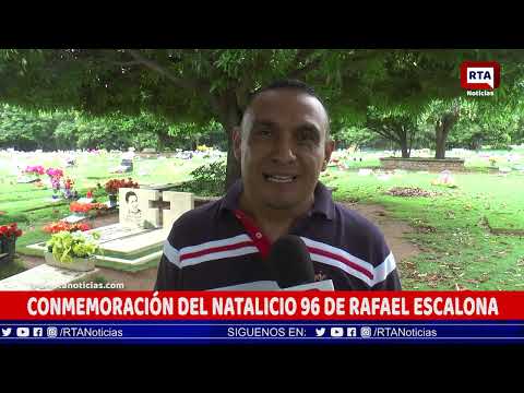 CONMEMORACIÓN DEL NATALICIO 96 DE RAFAEL ESCALONA