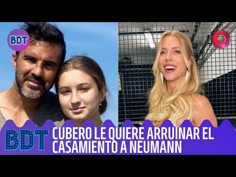 ¡A días de su casamiento!: Fabián Cubero denunció a Nicole Neumann | #Bendita