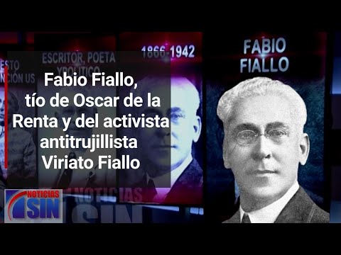 Escritor, poeta y político dominicano: Fabio Federico Fiallo Cabral