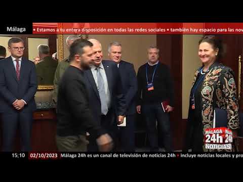 Noticia - Zelensky se reúne con los ministros de exteriores de la UE en Kiev