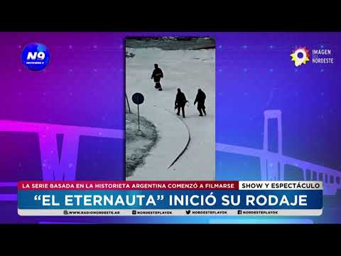 “EL ETERNAUTA” INICIÓ SU RODAJE - NOTICIERO 9