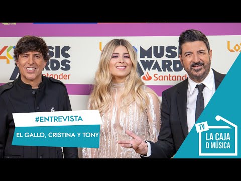 LOS40 MUSIC AWARDS 2023 | CRISTINA , TONY y EL GALLO: RAPHAEL y DÚO DINAMICO SE MERECEN UN GOLDEN