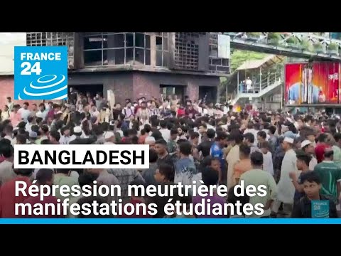 Bangladesh : la mobilisation contre les quotas d’accès à la fonction publique réprimée dans le sang