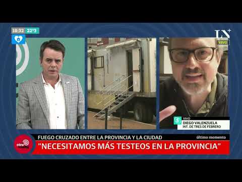 Diego Valenzuela, intendente de Tres de Febrero: Necesitamos respuestas de Axel Kicillof