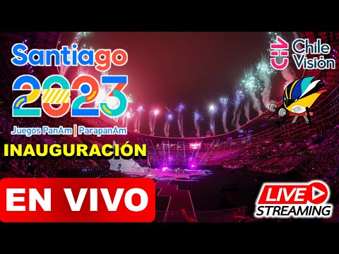 Ceremonia de Inauguración Juegos Panamericanos Santiago 2023 EN VIVO hoy |  Sebastian Yatra en vivo