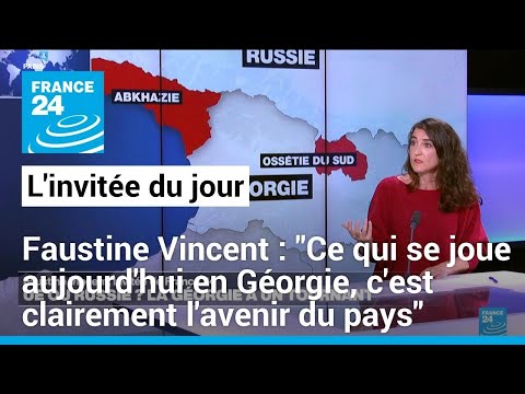 Faustine Vincent: Ce qui se joue aujourd'hui en Géorgie c'est clairement l'avenir du pays