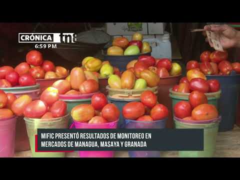 MIFIC presenta resultados de dinámica de precios en mercados de Nicaragua