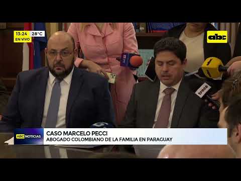 Caso Marcelo Pecci: Abogado colombiano de la familia en Paraguay