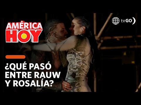 América Hoy: Conocemos más detalles de la ruptura de Rauw Alejandro y Rosalía (HOY)