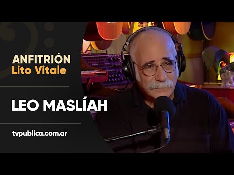 Leo Masliah: Luna Sola - Anfitrión, Lito Vitale