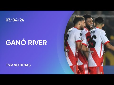 River ganó en el debut de la Copa Libertadores