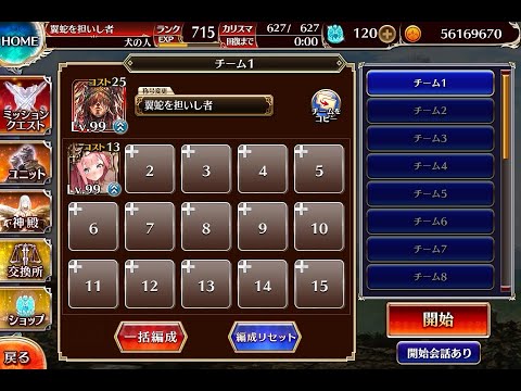 千年戦争アイギス 悪霊の塔：第11階層 【☆3×120418pt】