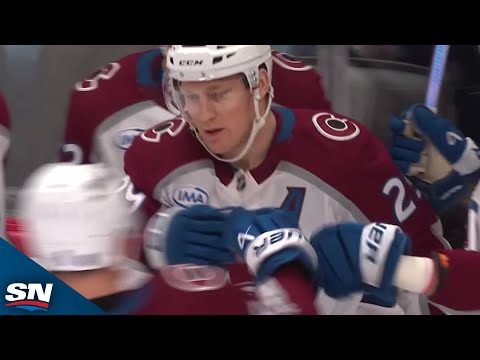 Avalanches Nathan MacKinnon Snipes From Long Distance Vs. Red Wings