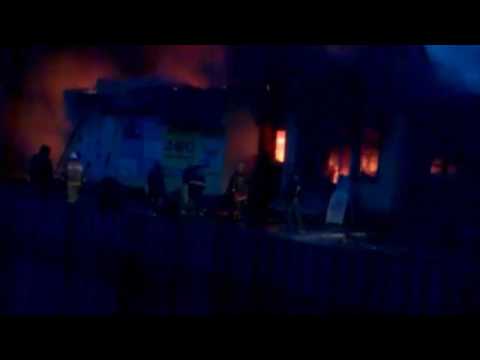 Пожар в Каргаске. 19 мая.