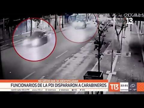 Incidente con disparos entre Carabineros y la PDI permite fuga de ladrones en Puente Alto