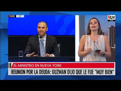 Reunión por la deuda: Martin Guzman dijo que le fue Muy bien