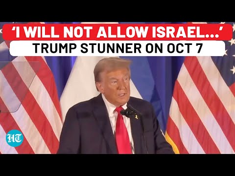 Trump’s Big Promise On October 7 Attack Anniversary: ‘I Will Not Allow Israel To…’ |Hamas |Hezbollah