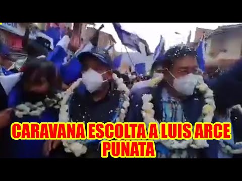 ARCE RECORRIÓ LAS CALLES DE PUNATA ....
