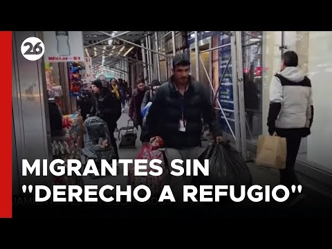 EEUU | Migrantes sin derecho a refugio en Nueva York