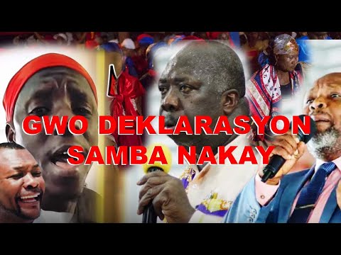 GWO REVELASYON YON ANSYEN ATIS EVANJELIK DEKLARE SE NAN VODOU KI BON ESPIRITYALITE(SAMBA NAKAY)