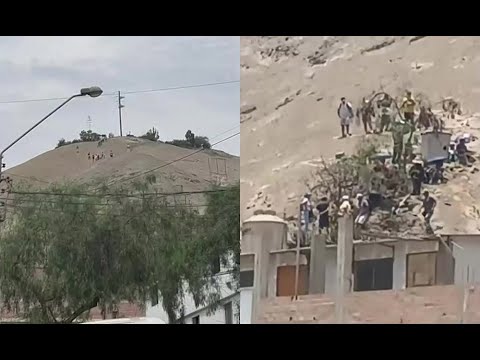 La Molina: Con balas y bombas invaden terrenos y vecinos están aterrados