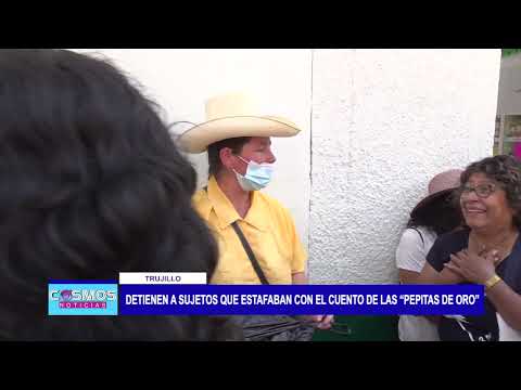 Trujillo: Detienen a sujetos que estafaban con el cuento de las “Pepitas de Oro”