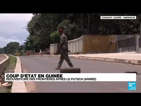 Guinée : du calme et de la prudence après le coup d'État • FRANCE 24