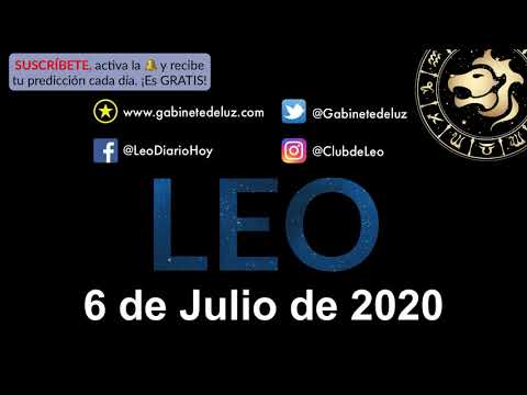 Horóscopo Diario - Leo - 6 de Julio de 2020