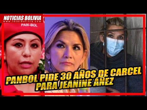 ? RUTH NINA DE PANBOL PIDE 30 DE CÁRCEL PARA JEANINE ÁÑEZ ?