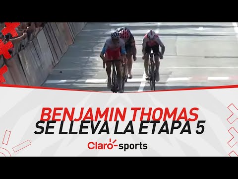 Giro de Italia 2024: Benjamin Thomas protagoniza un ataque feroz y se lleva la etapa 5