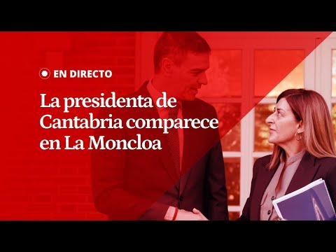 EN DIRECTO | El ministro de Política Territorial tras la reunión con la presidenta de Cantabria