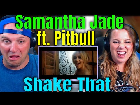 Reaction to Samantha Jade - Shake That ft. Pitbull | THE WOLF HUNTERZ REACTIONS