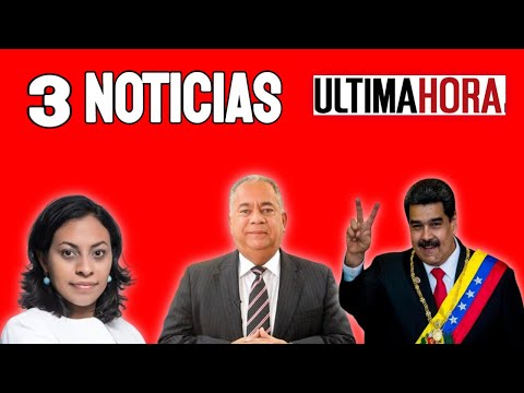 ?  ¡ÚLTIMA HORA! CONOZCA Estas 3 Noticias IMPORTANTES De Hoy ENTÉRATE