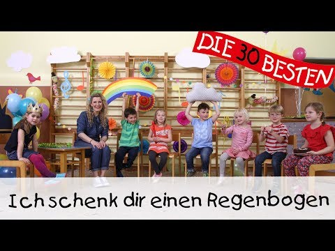 👩🏼 Ich schenk dir einen Regenbogen - Singen, Tanzen und Bewegen || Kinderlieder