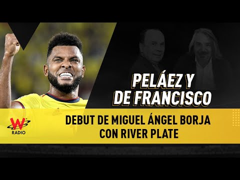 Debut de Miguel Ángel Borja con River Plate