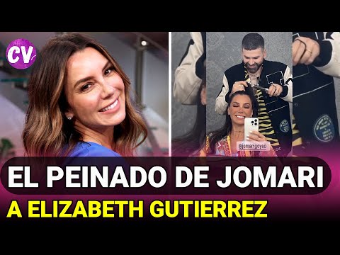 Jomari Goyso PEINÓ a Elizabeth Gutiérrez ¡AL ESTILO de los 90