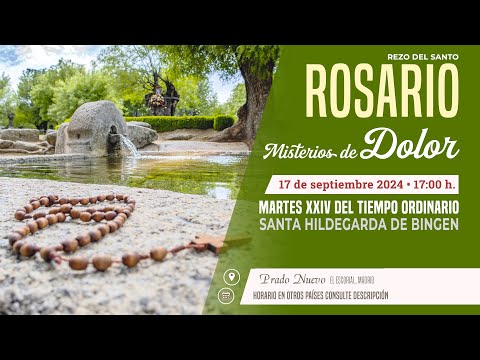 SANTO ROSARIO de hoy Martes (Misterios Dolorosos) en DIRECTO desde PRADO NUEVO a las 17:00 h.