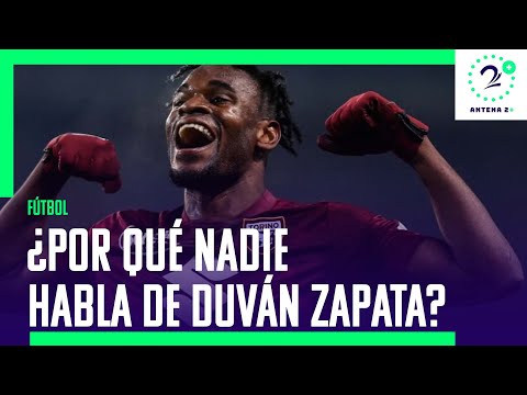 La gran figura en Europa es Duván Zapata y nadie habla de él