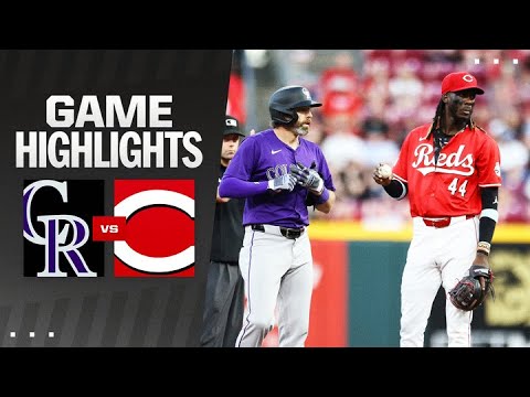 Rockies vs. Reds Game Highlights (7/10/24) | MLB Highlights