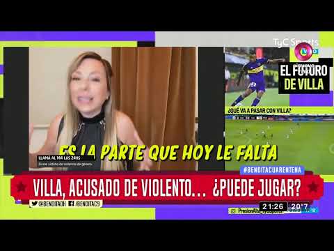 Villa, acusado de violento... ¿Puede jugar