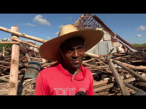 Campesinos de Cienfuegos en la recuperación de Pinar del Río