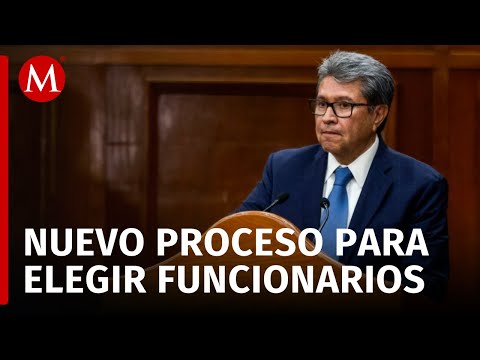 Contará con filtros para que salgan los mejores: Ricardo Monreal sobre Reforma al Poder Judicial