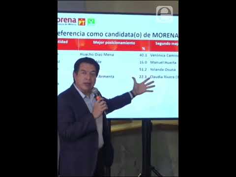 Armenta y Rivera encabezan encuesta de Morena