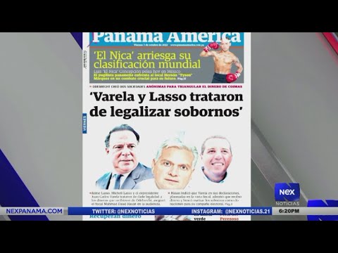 Expresidente Varela y Lasso trataron de darle legalidad a los dineros recibidos de Odebrecht