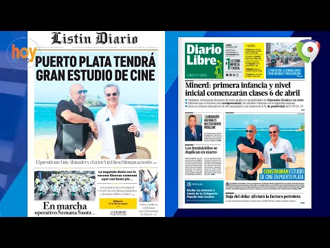 Titulares prensa dominicana lunes 29MAR | Hoy Mismo