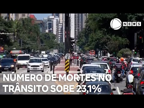 Número de mortes no trânsito aumenta 23,1% em São Paulo