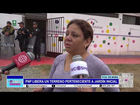 Trujillo: PNP libera un terreno perteneciente a jardín inicial